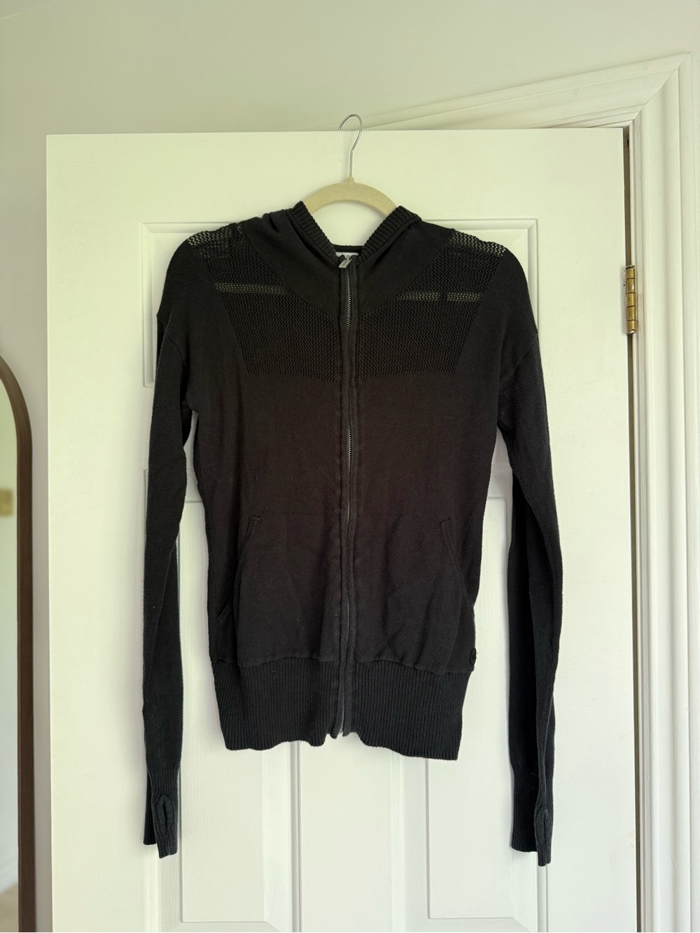 Bench Black Zip-Up Hooded Women’s Sweater